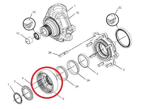 Coroa Suporte Planet Ria Da Tra O Dianteira X Cat E