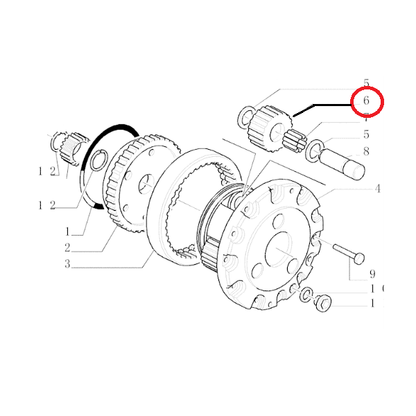 Desenho trator new holland