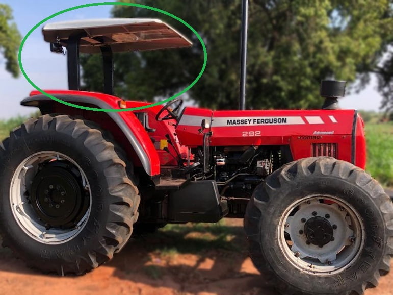 TOLDO (APENAS TOLDO) PARA ARCO - MASSEY FERGUSON 275 A 299 MODERNO