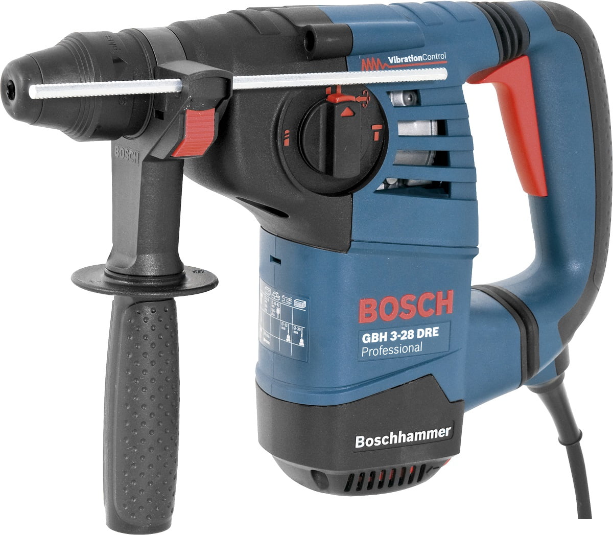 MARTELETE PERFURADOR / ROMPEDOR - 800W - GBH 3-28 DRE - COM MALETA - BOSCH 
