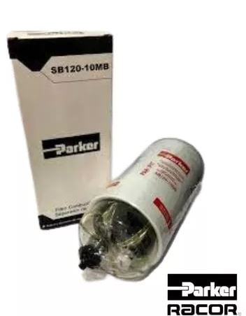 FILTRO COMBUSTIVEL SEDIMENTADOR AGUA PARKER RACOR   SB120-10MB