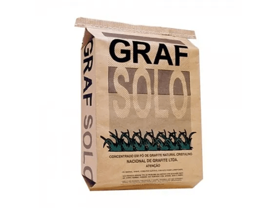 Grafite Grafsolo Concentrado em Pó Natural Cristalino 5kg
