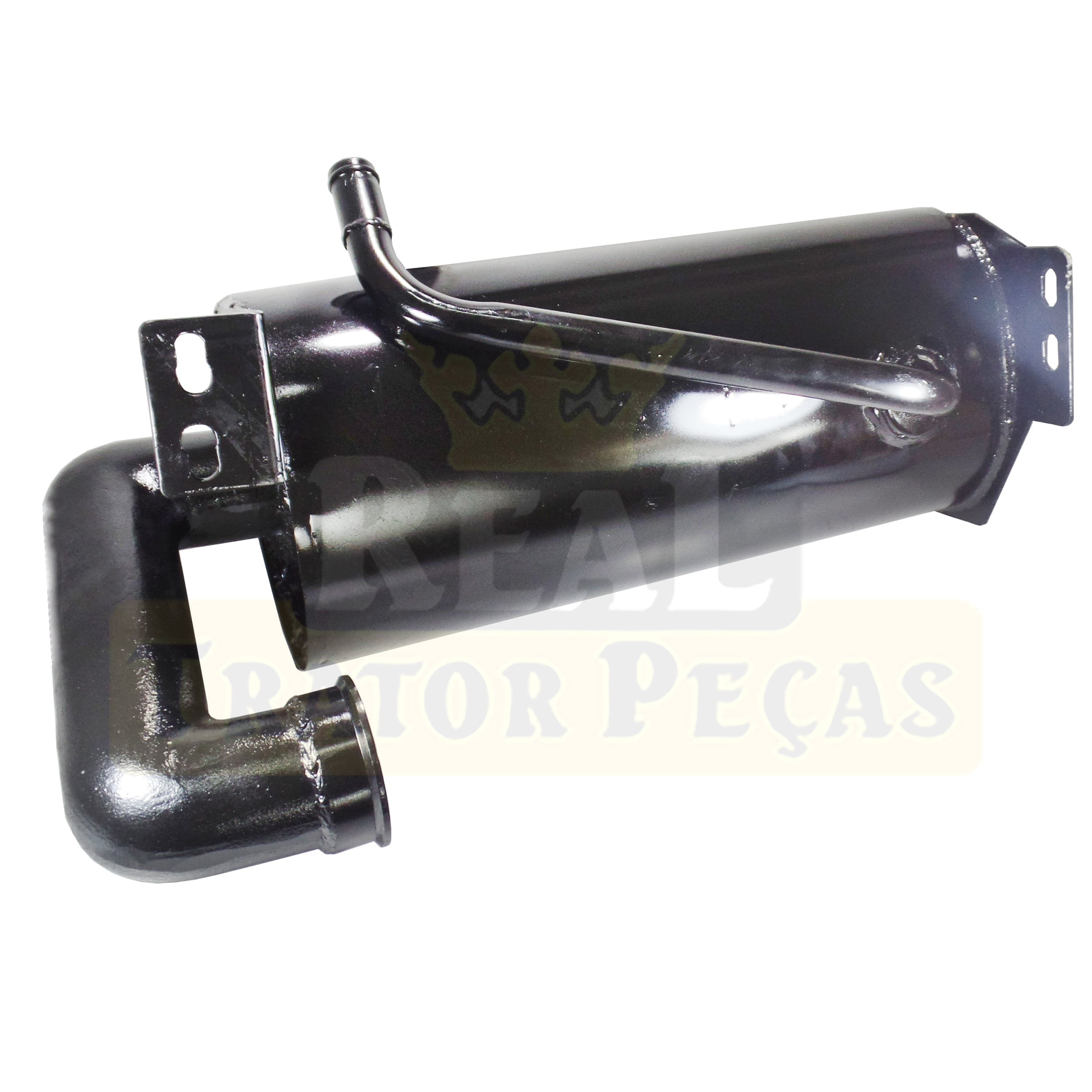 SILENCIOSO - CASE 580N 87617576 - Real Trator Peças A Maior Loja