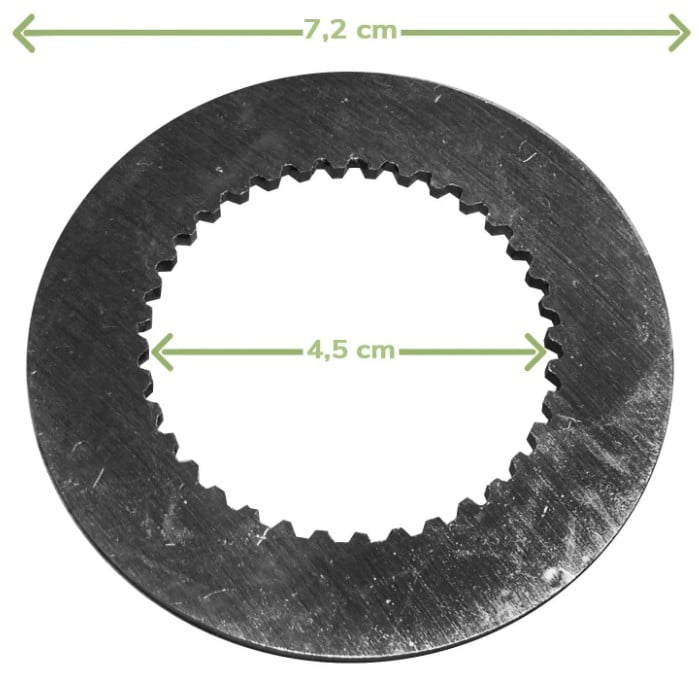 ARRUELA EXTERNA - TRAÇÃO 4X4 ZF APL 3050 - MASSEY FERGUSON VALTRA NEW HOLLAND JOHN DEERE 80605900