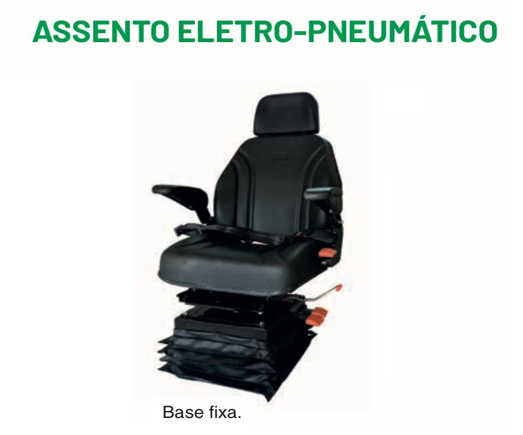 ASSENTO PNEUMATICO - APLICADO TRATORES MASSEY FERGUSON