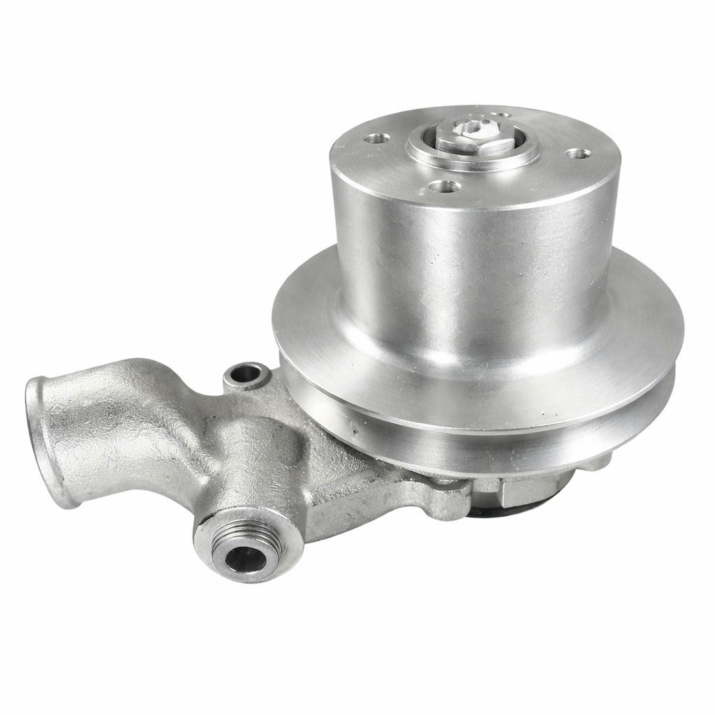 BOMBA DAGUA - COM POLIA - TRATORES MASSEY FERGUSON 265 / 275 / 285 / 290 / 85X | 4275 - RETROESCAVADEIRA CASE 580H | JCB 214 | 86HS (PERKINS 4236/4248)
