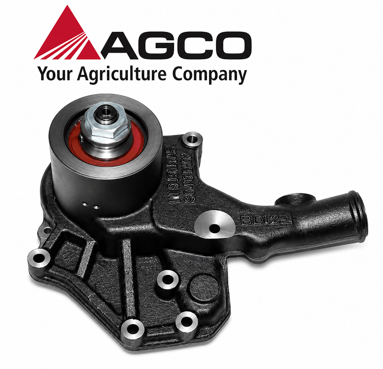 BOMBA DAGUA - SEM POLIA - MOTOR SISU - MASSEY FERGUSON / VALTRA 836773466