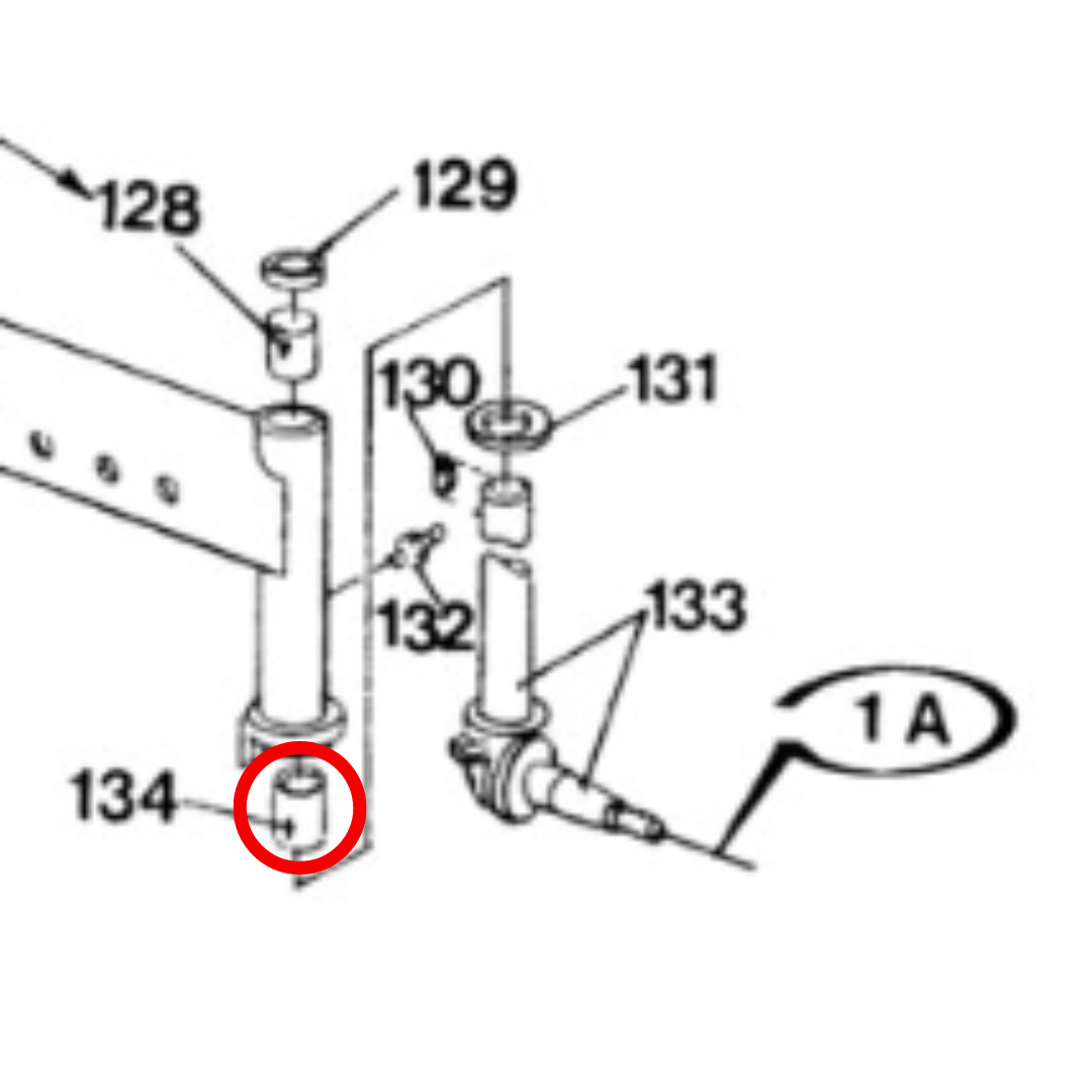 BUCHA INFERIOR MANGA DE EIXO 4x2 - FORD 6610 / 5610/ 7610/5030