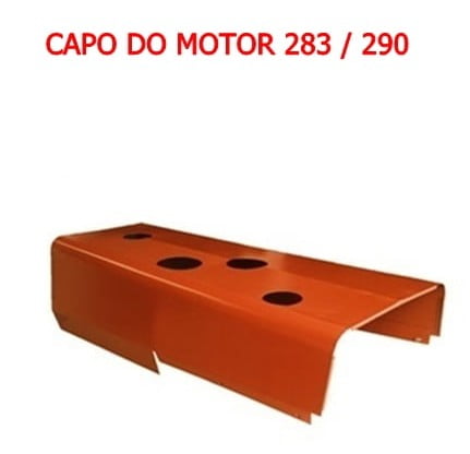 CAPO DO MOTOR - MASSEY FERGUSON 283 ADVANCED / 290 ADVANCED  (comprimento de 1,30 mts)