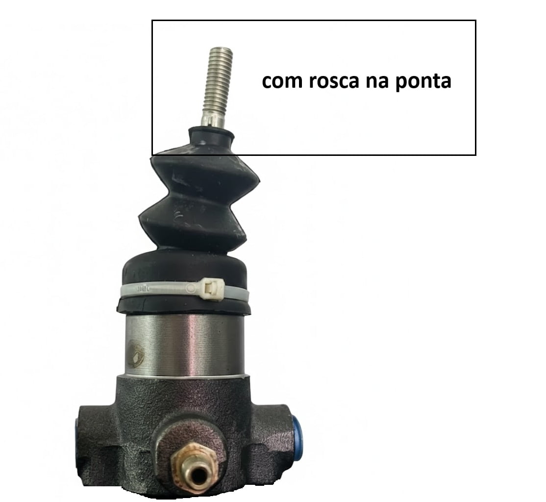 Cilindro Auxiliar de Freio - TRATORES MASSEY FERGUSON (ponta com rosca)