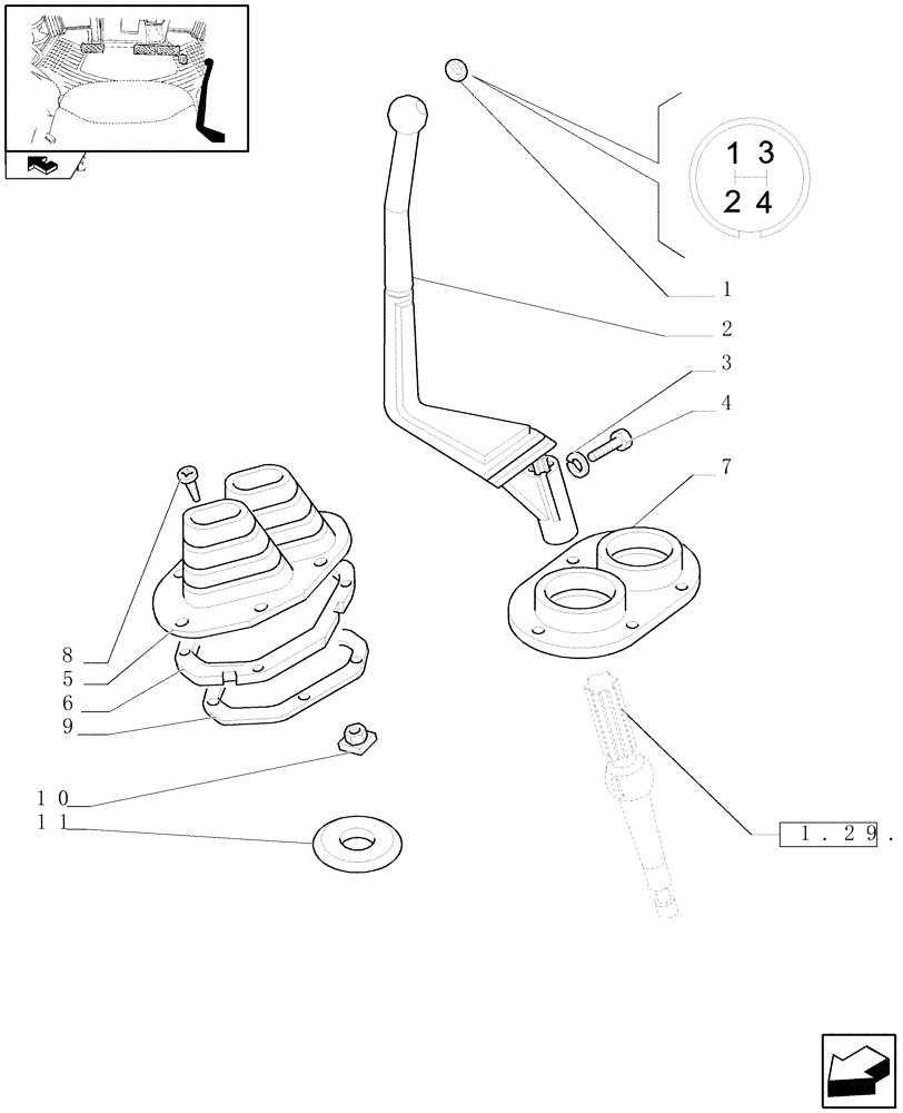 desenho a lapis trator new holand tt 3840 