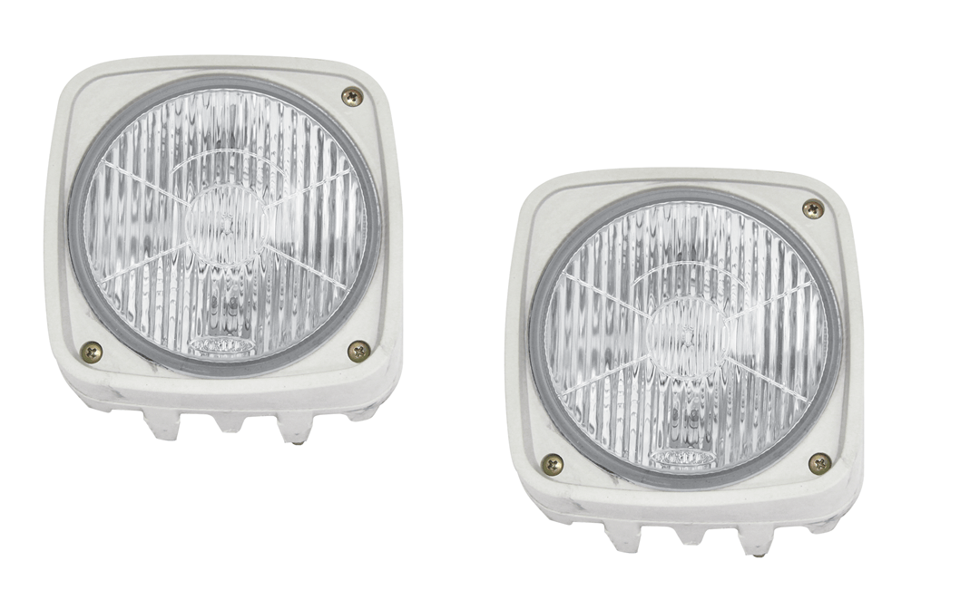 CONJUNTO FAROIS  - FORD 4610 A 8030 E6NN13N176AA E6NN13N177AA