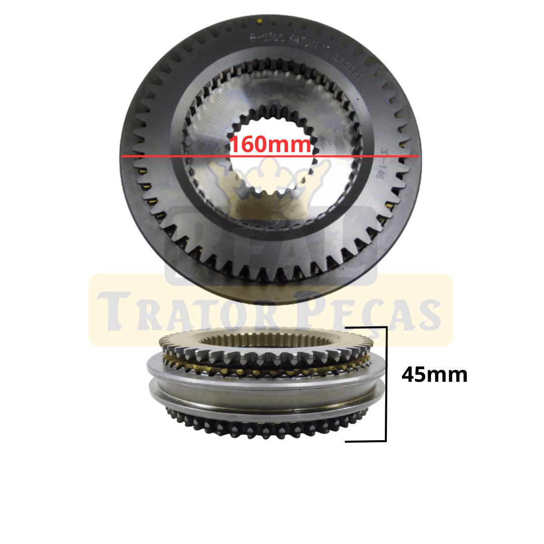 CONJUNTO SINCRONIZADO 2a HÁ 3a MARCHA - MASSEY FERGUSON 255