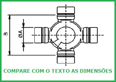 Aページ Cruzeta - LINHA 5000 - 5-160X / CZ210 (30,6x106,2) - CARDAN
