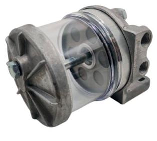 FILTRO SEDIMENTADOR COMPLETO - VALMET 62/ 65 / 68 / 78 / 88 / 85 / 86 | 110 / 118 / 128 | 880 / 885 / 980 (ROSCA M14) | NEN HOLLAND TL75 / TL85  / TL95   COM MOTOR MWM