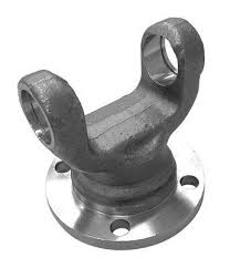 FLANGE EIXO CARDAN TRAÇÃO  4x4 - MASSEY FERGUSON para cruzeta de copo 27mm x 81mm - 4 furos