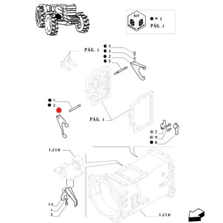 CATÁLOGO DE PEÇAS TRATORES FORD 4610 5610 6610 7610 4600 5600 6600