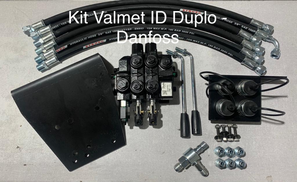  Kit Controle Remoto Comando - 2 alavancas (DUPLA) - VALMET  68/78/88 05020016