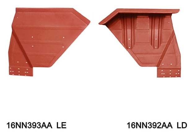 PARALAMA - FORD 4600 / 4610 / 5610 / 6600 / 6610 / 7610 (PAR - LADO ESQUERDO E LADO DIREITO)