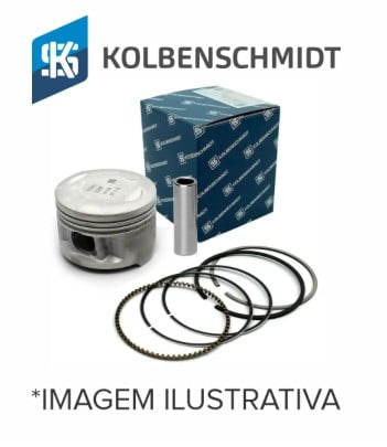 PISTÃO COM ANEIS - MOTOR PERKINS 4236 -  3 CANALETAS