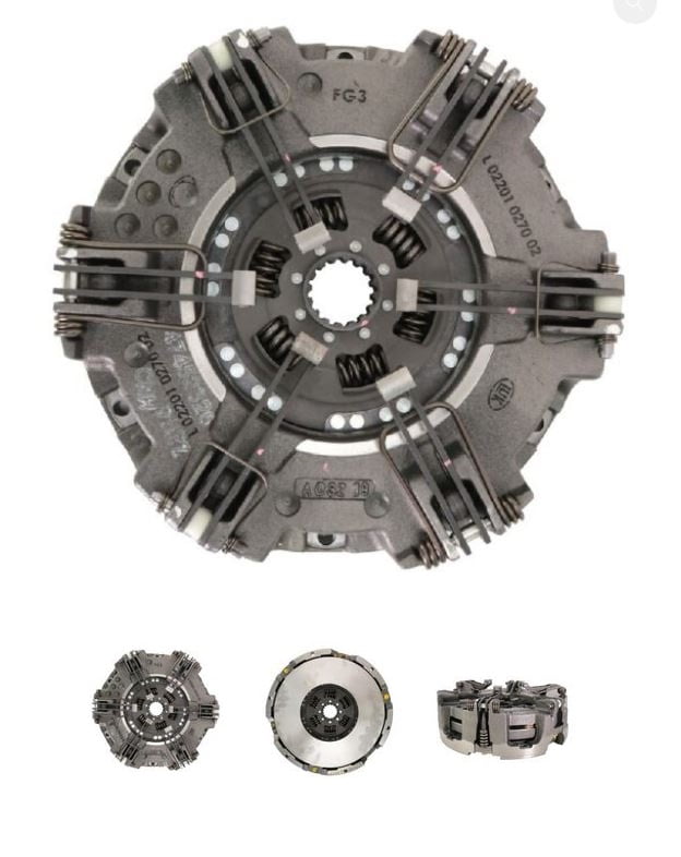 PLATO EMBREAGEM - TRATOR NEW HOLLAND TT55  (6 furos)