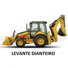 JOGO DE VEDAÇÃO REPARO CILINDRO HIDRÁULICO LEVANTE DIANTEIRO - CAT 416E - ( GAXETA 6MM )