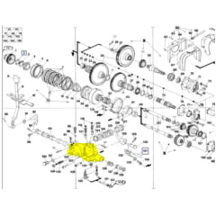 VÁLVULA TOMADA DE FORÇA   - FORD NEW HOLLAND 4630 / 5030 / 5630 / 6630 / 7610 / 7630 / 8030  TS90 / TS100 / TS110 / TS120 - TS6020 / TS6030 / TS6040 - T6.110 / T6.120 / T6.130