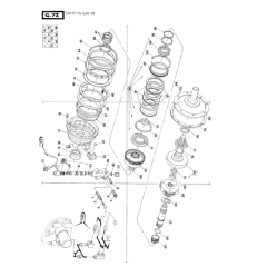 BOBINA VÁLVULA REDUTOR DUAL POWER - NEW HOLLAND 7630 8030 6610 5610 7810 / TS
