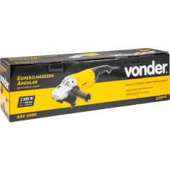 Esmerilhadeira angular - 7" - 2600w - VONDER Esmerilhadeira angular - 7" - 2600w - VONDER
