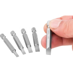 Jogo de bits/ponteira fenda com encaixe 1/4", 5 peças, 1865327 IRWIN 