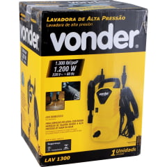 Lavadora de alta pressão, LAV 1300, 1.300 lbf/pol² - VONDER