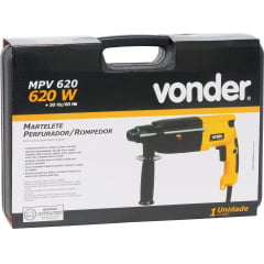 MARTELETE PERFURADOR / ROMPEDOR - 620W - COM MALETA - VONDER