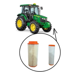 ELEMENTO FILTRO DE AR - JOHN DEERE Jd 5075e 5078e 5085e 5090e DQ59138 ELEMENTO FILTRO DE AR - JOHN DEERE Jd 5075e 5078e 5085e 5090e DQ59138