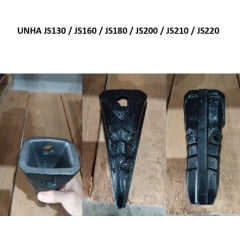UNHA PONTA - ESCAVADEIRA JCB JS130 JS160 JS200 JS210 JS220