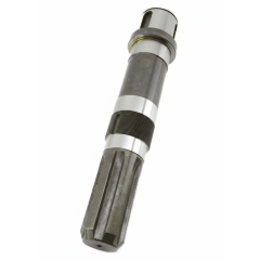 Eixo 6 estrias da coroa caixa central ER - Roçadeira Mec-rul 300361015