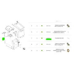 AMORTECEDOR  - CAPO - CASE 580N