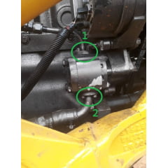 Bomba Hidráulica Direção – RETROESCAVADEIRA 86 / 96 / MAXION 750 (2 SAÍDAS)