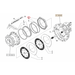 CARCAÇA TRASEIRA - 580N / B95B 