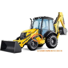 CILINDRO HIDRÁULICO LEVANTE DIANTEIRA - NEW HOLAND B9B5 B110B