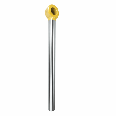 HASTE CILINDRO HIDRÁULICO CAÇAMBA TRASEIRO - CASE 580M (HASTE DE 89CM DE CROMO)