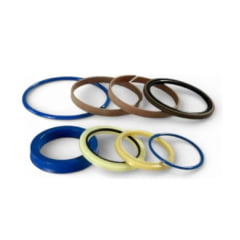 JOGO DE VEDAÇÃO REPARO CILINDRO HIDRÁULICO - JCB 3C / 3C PLUS - (GIRO DA LANÇA) 