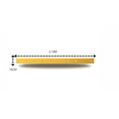 LAMINA DIANTEIRA PARA RETROESCAVADEIRA CASE  580L - 10 FUROS 