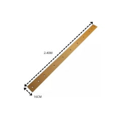 LAMINA DIANTEIRA PARA RETROESCAVADEIRA CASE  580N - 11 FUROS