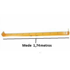 LAMINA DIANTEIRA  RETROESCAVADEIRA  MASSEY FERGUNSON 