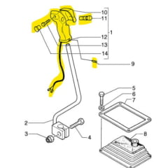 MANOPLA - NEW HOLLAND LB90 LB110 B90B B95B B110B 85802947