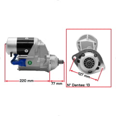 MOTOR PARTIDA - MOTOR CUMMINS 