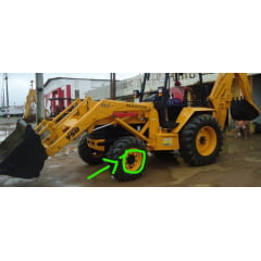 PRISIONEIRO PARAFUSO RODA DIANTEIRA 4X4 - RETROESCAVADEIRA MASSEY FERGUSON 96 4X4 / MAXION 750 | CASE 580L / 580M / 580N | NEW HOLLAND LB90 / LB110 / B90B / B95B / B110B - MASSEY FERGUSON 265 / 275 / 290 / 292 ADVANCED / 610 A 640 | FORD 5630 A 803