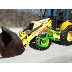 PRISIONEIRO PARAFUSO RODA DIANTEIRA 4X4 - RETROESCAVADEIRA MASSEY FERGUSON 96 4X4 / MAXION 750 | CASE 580L / 580M / 580N | NEW HOLLAND LB90 / LB110 / B90B / B95B / B110B - MASSEY FERGUSON 265 / 275 / 290 / 292 ADVANCED / 610 A 640 | FORD 5630 A 803