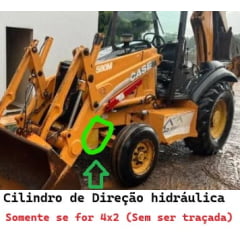 JOGO DE VEDAÇÃO REPARO CILINDRO HIDRÁULICO DIREÇÃO 4X2 - CASE 580L / 580M (4X2)