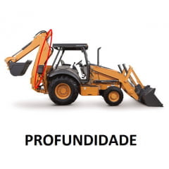 JOGO DE VEDAÇÃO CILINDRO HIDRÁULICO PROFUNDIDADE - CASE 580L